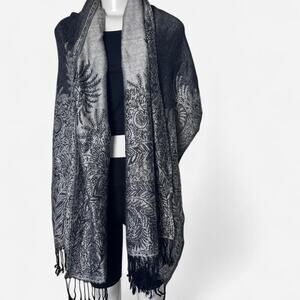 Tapestry Scarf royal  Earthy Tones Victorian regency Long Rectangle Boho Hippie